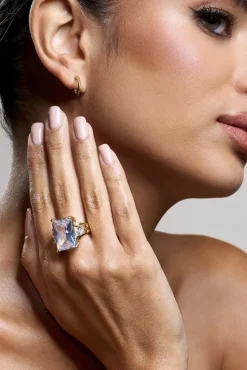 Adella | Gold Statement Ring