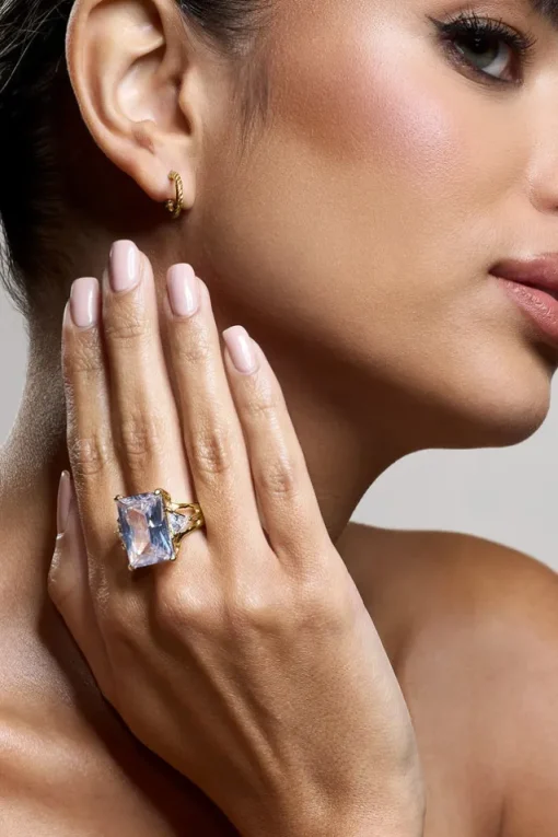 Adella | Gold Statement Ring