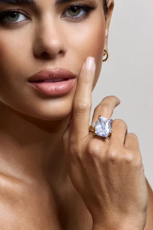 Adella | Gold Statement Ring