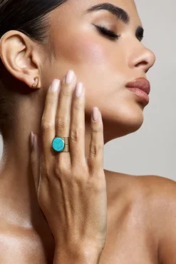Amanti | Turquoise Adjustable Statement Ring