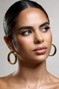 Amery | Gold Chunky Hoop Earrings