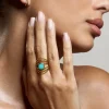 Antila | Turquoise Stacked Adjustable Ring