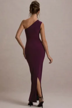 Dalarie | Port One-Shoulder Gathered Maxi Dress