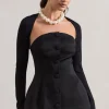 Evolve | Black Long-Sleeve Shrug
