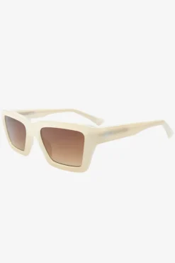Fairfax | Otra Ivory Square Brown Tinted Sunglasses