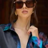 Fyn | Otra Tortoiseshell Oversized Classic Square Sunglasses