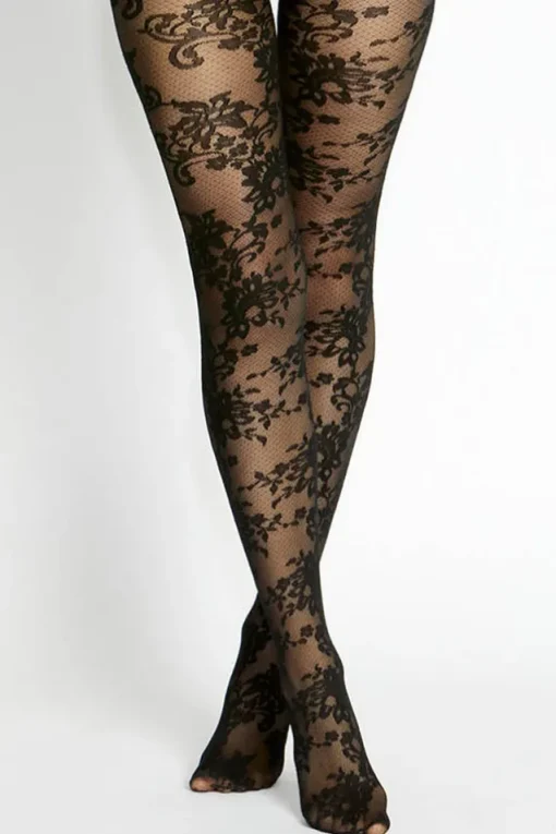 Levante | Francesca Floral Tights