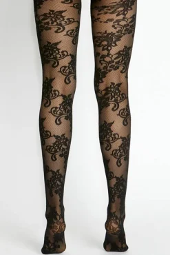 Levante | Francesca Floral Tights