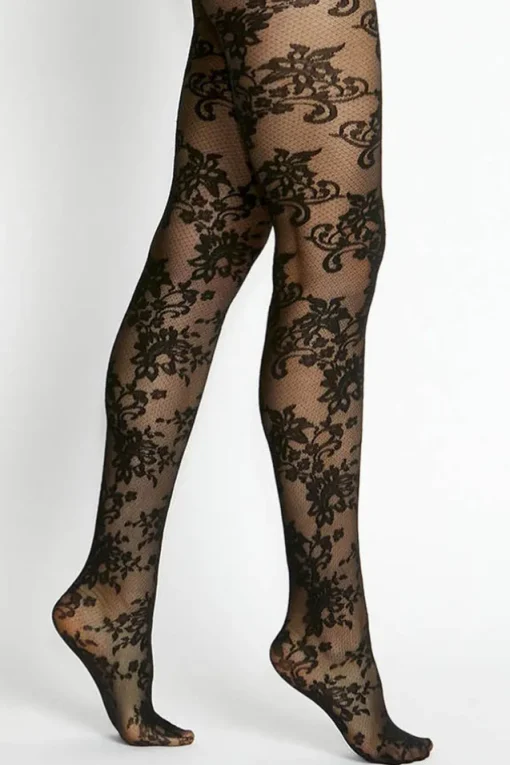 Levante | Francesca Floral Tights