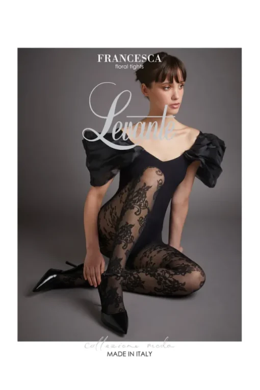 Levante | Francesca Floral Tights