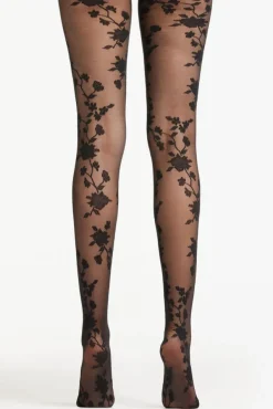 Levante | Gabriella Bold Floral Tights