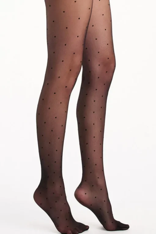 Levante | Sienna Sheer Spot Tights
