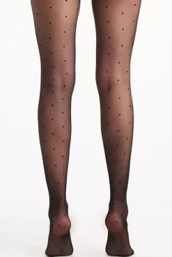 Levante | Sienna Sheer Spot Tights