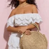 Maho | Beige Round Crochet Handbag