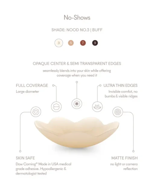 No-Show | NOOD Nipple Covers No 9