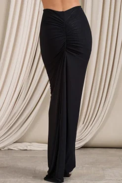 Raye | Black High Bodycon Pencil Skirt