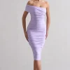 Remember Me | Lilac One Shoulder Midi Dress