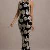 Zoella | Ecru Floral Print Sleeveless Maxi Dress